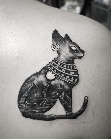 Sphynx Cat tattoo by me | Sphynx cat tattoo, Cat tattoo, Tattoos