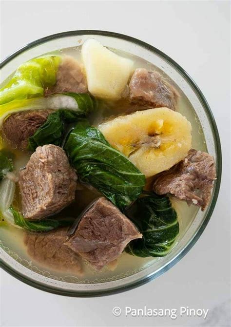 How To Make Nilagang Baka Filipino Boiled Beef Soup Recipe I Bake