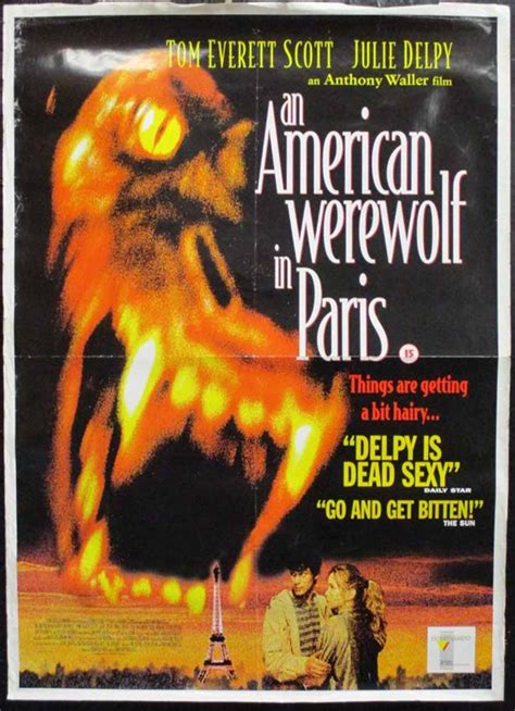 An American Werewolf In Paris Poster, Video Poster, 1997