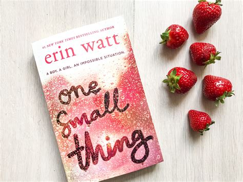 Recensie One Small Thing Erin Watt Wat Lisa Leest