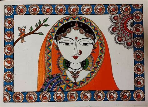 Pin by Srividya Mothey on Madhubani | Tribal art drawings, Beautiful ...