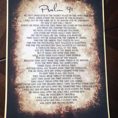 Niv Psalm Prayer Cards Credit Card Size Professionally Etsy