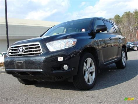 2008 Black Toyota Highlander Limited 4WD 47445049 GTCarLot Car