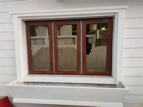 Brown Teak Wood Window Upvc At Sq Ft In Coimbatore Id