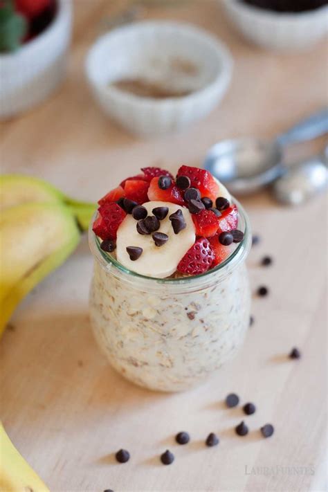 Strawberry Banana Overnight Oats Without Yogurt Laura Fuentes