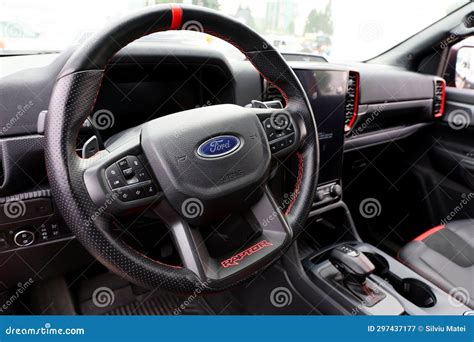 Interior View of a New Model Ford Raptor. Editorial Photography - Image ...