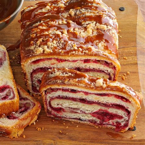 Cranberry Swirl Loaf Recipe Taste Of Home