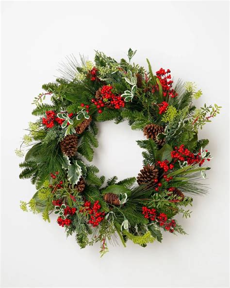 Christmas Wreaths | Balsam Hill | Christmas wreaths, Artificial ...