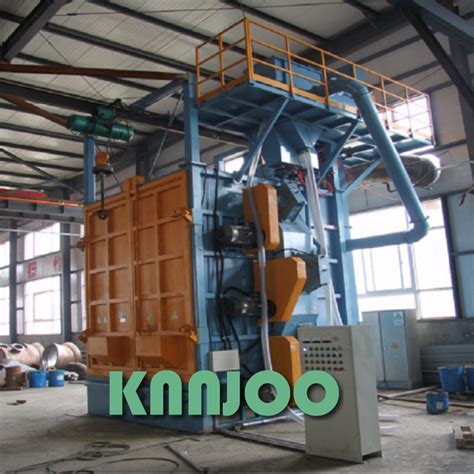 Y Type Airless Hanger Type Shot Blasting Machine China Shot Blasting