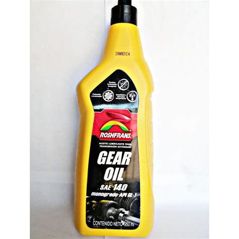 ACEITE GEAR OIL API GL 1 SAE 140 BOTELLA 950 ML Tu Agrícola