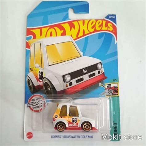 Jual Hotwheels Tooned Volkswagen Golf Mk Hot Wheels Mattel Original Di Seller Mokit Store