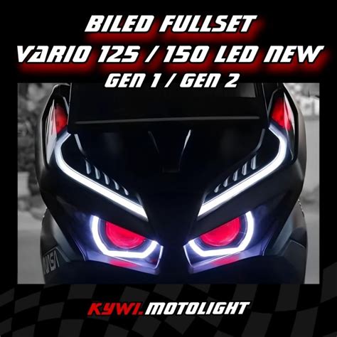 Jual Paket Biled Fullset Turbo SE EXPERIENCE Honda Vario LED New Gen1