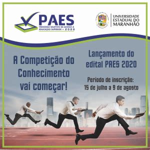 Uema Divulgado Edital Do Paes