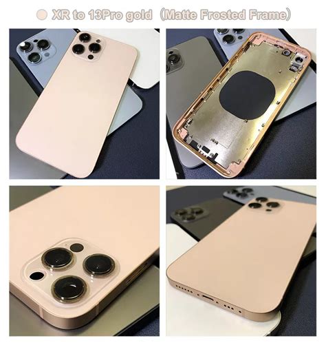 High Quality Back Housing For Iphone X Xr 11 Convert To 12 13 14 12 Pro