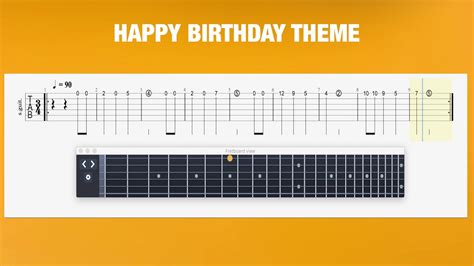 HOW TO PLAY HAPPY BIRTHDAY GUITAR TAB BEGINNERS YouTube