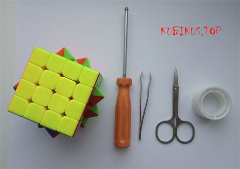 Кубик Рубик 4 на 4 собрать механически пошаговая инструкция на kubikus.top