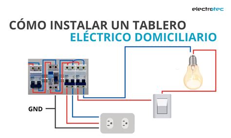 Diagrama Tablero Eléctrico Domiciliario Chile Domiciliario