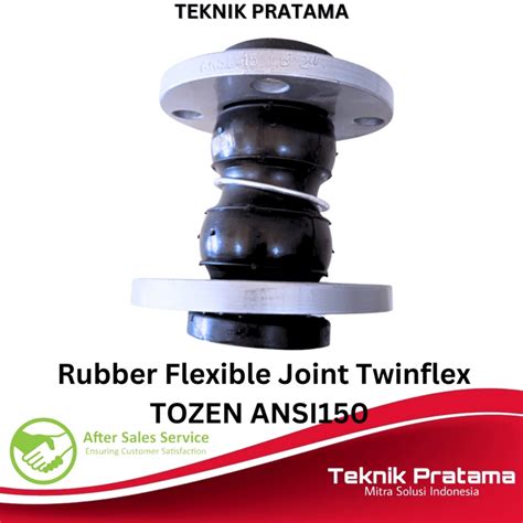 Jual 5 Rubber Flexible Joint TOZEN Twinflex ANSI 150 Size 5 Inch