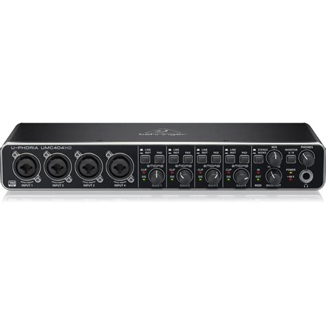 Interfaz Behringer Umc404hd