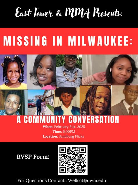 MISSING IN MILWAUKEE - Community Conversation