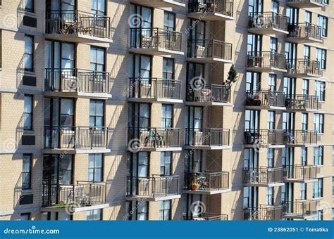 Apartment Balcony Stock Image - Image: 23862051