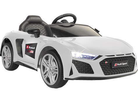 JAMARA KIDS Ride on Audi R8 Spyder 18V weiß Einhell Power X Change inkl