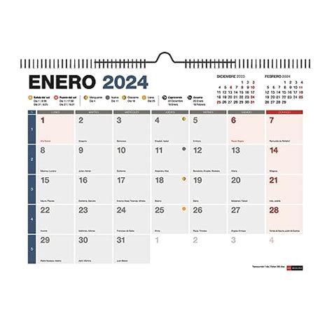 Descuento 2024 Miquelrius Calendario de Pared 2024 Completo Tamaño