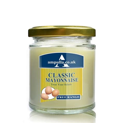 Ml Glass Mayonnaise Jar With Lid Ampulla