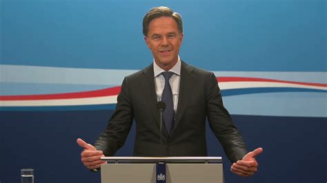 Integrale Persconferentie Van Minister President Rutte Na De