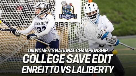 Ncaa Womens Diii Championship Annie Enrietto Middlebury Vs Molly