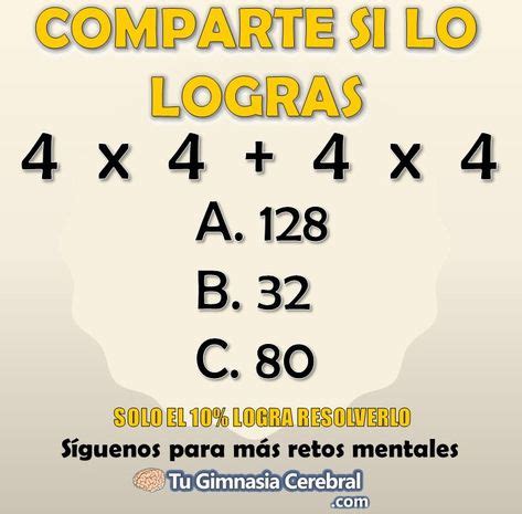 Mejores Im Genes De Retos Mentales En Reto Mental Gimnasia