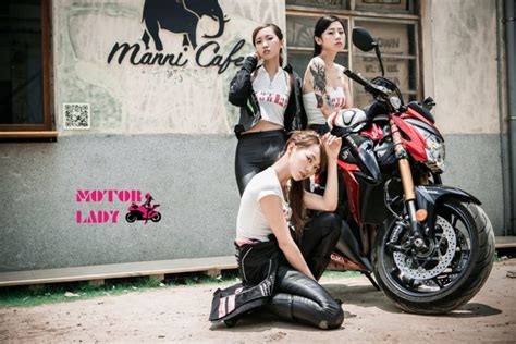 與motor Lady重機女孩一起騎重機