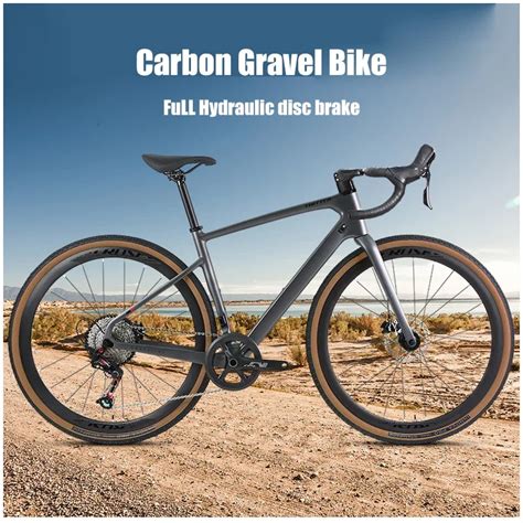 Barato Carbono Gravel Bike Freio A Disco Hidr Ulico Velocidade