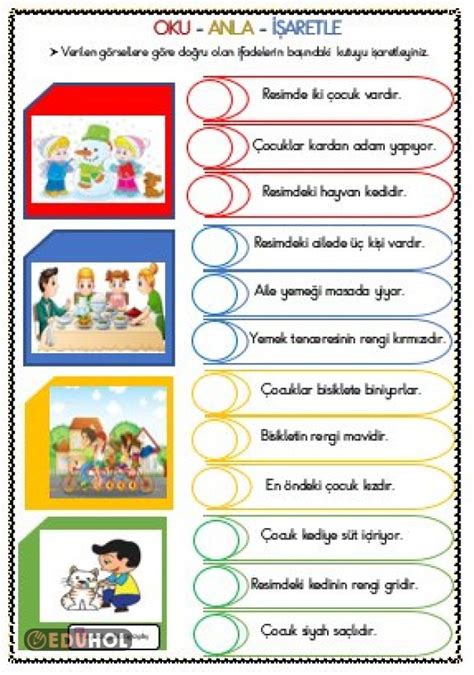 Oku Anla İşaretle Etkinliğ Eduhol Ders Videoları İzle Online