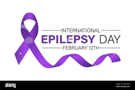 International Epilepsy Day Observed Every Year On February Vector