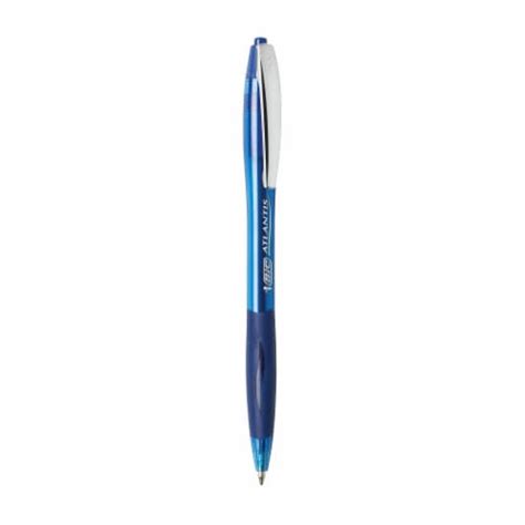 Bic Glide Retractable Ball Pen Medium Point 10 Mm Blue Pack Of 24