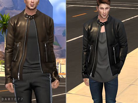 Sims Cc Fluffy Jacket