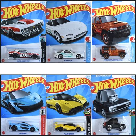 Hot Wheels 2024 J Caso Carros Rodas Quentes 68 CAMARO 70 DODGE