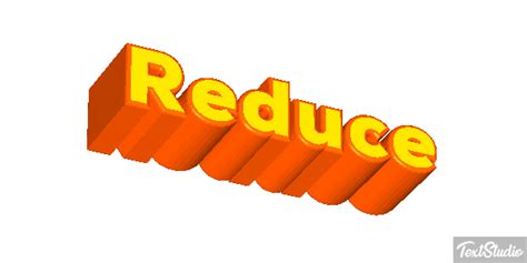 Reduce Word Animated  Logo Designs