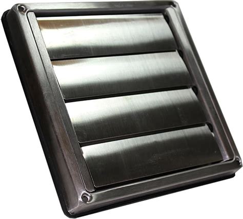 Invero Grille De Ventilation Universelle En M Tal Carr Conduit D