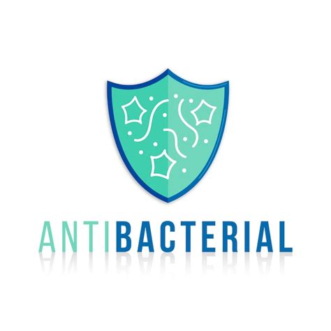 Plantilla De Logotipo Antibacteriano Vector Gratis