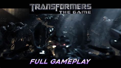 Transformers The Game 2007 GAMEPLAY WALKTHROUGH Decepticons