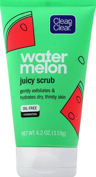 Clean And Clear Watermelon Juicy Scrub Hy Vee Aisles Online Grocery