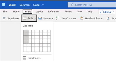 How To Merge Cells In Word Online