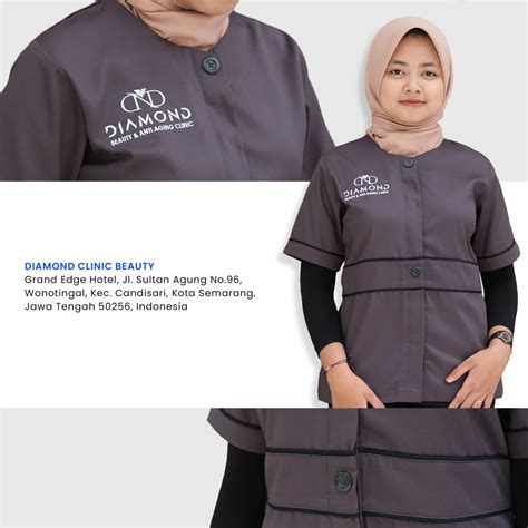 Baju Seragam Diamont Clinic Konveksi Semarang Moko