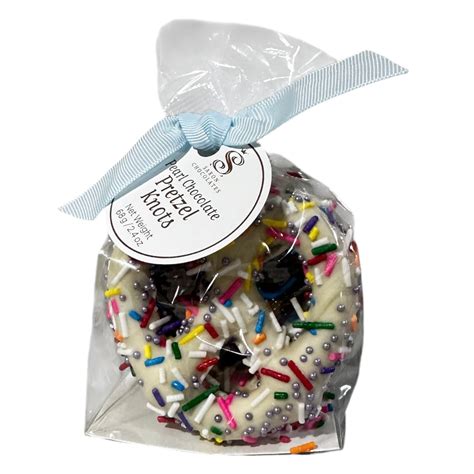 saxon pearl chocolate pretzel knots  pourium