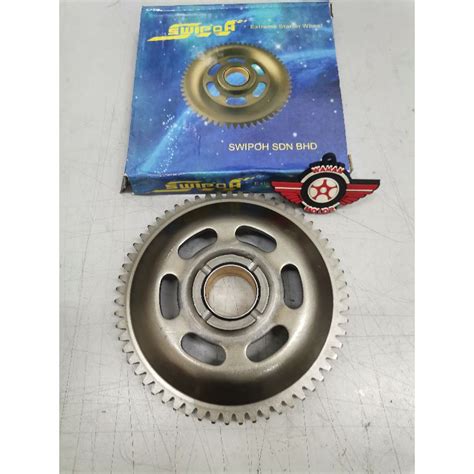 Swipoh Extreme Starter Wheel Siap Copper Bush One Way Starter Gear For