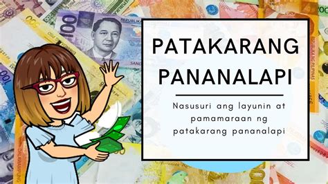 Ano Ang Patakarang Pananalapi Expansionaryvscontractionary Sektor Ng Pananalapi Ap9 Q3