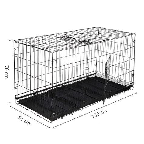 Kojec dla zwierząt wybieg klatka dla psa 130x60x70 cm 130x60x70 cm