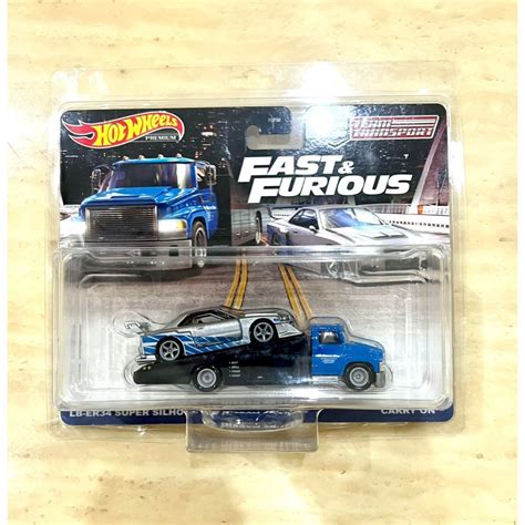 Hot Wheels Team Transport Fast Furious Lb Er Super Silhouette Nissan Skyline Carry On